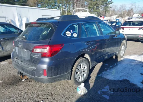 2017 Subaru Outback 2.5I z USA, uszkodzony, nr VIN 4S4BSAAC1H3288683